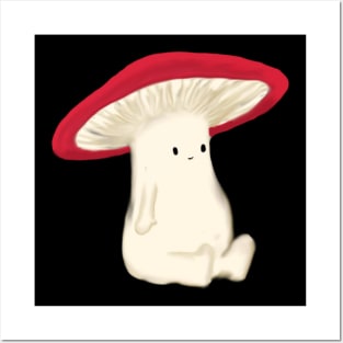 Mushroom Friend! Posters and Art